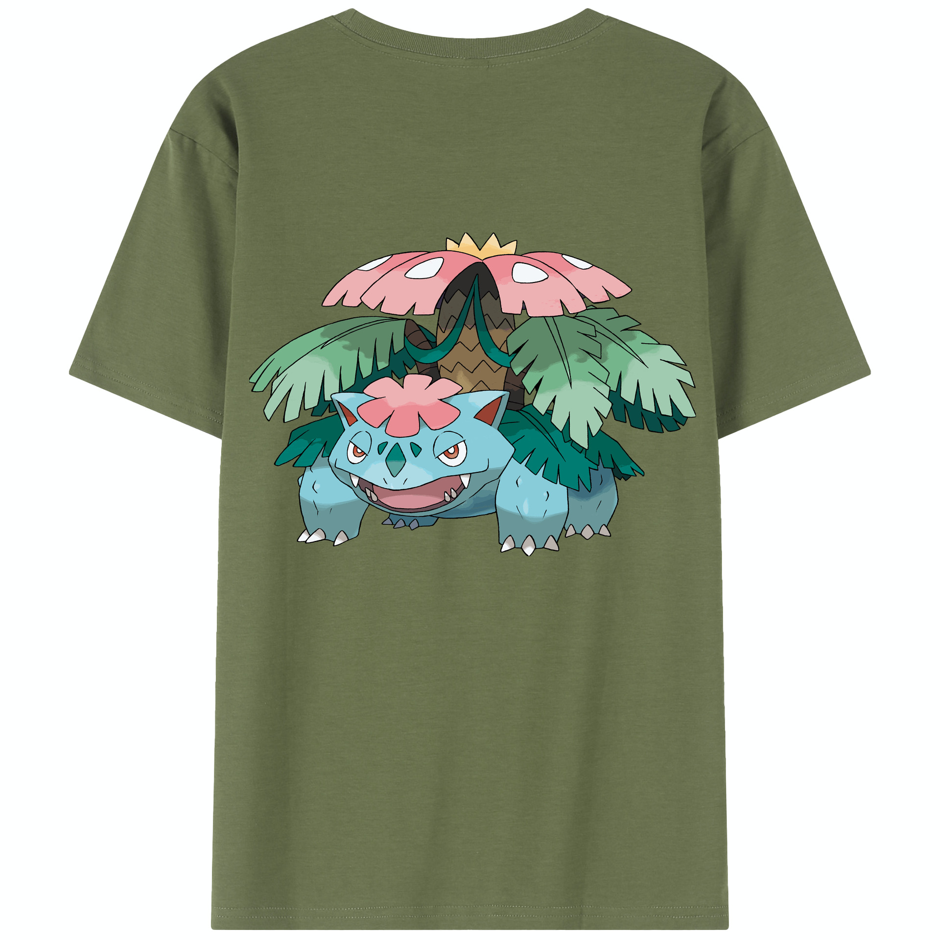 （画像用） ポケットモンスター Pokémon 綿100％半袖Tシャツ（背面プリント）